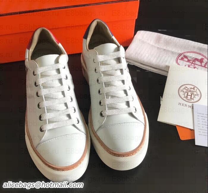 Good Looking Hermes Calfskin Voltage Sneakers HS8903