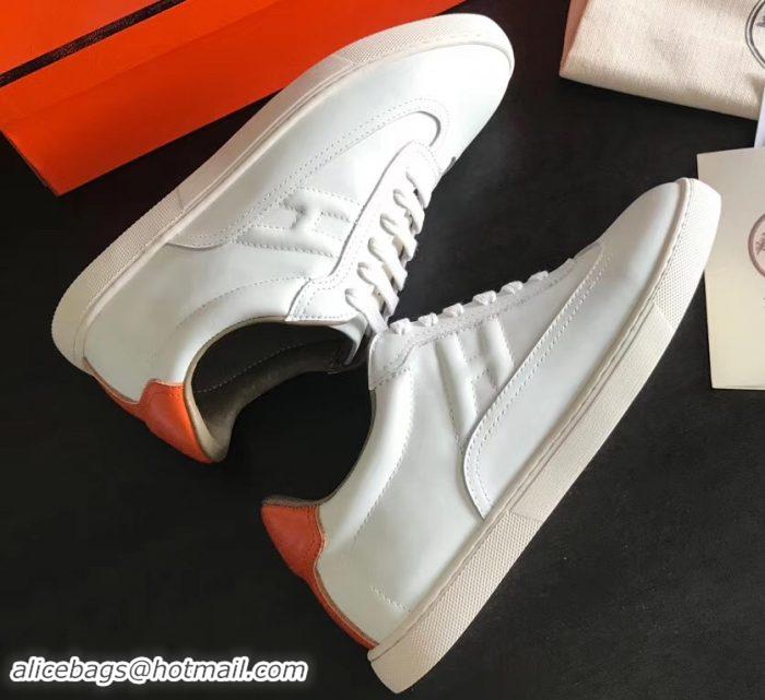 Well Crafted Hermes Calfskin Quicker Sneakers HS8801