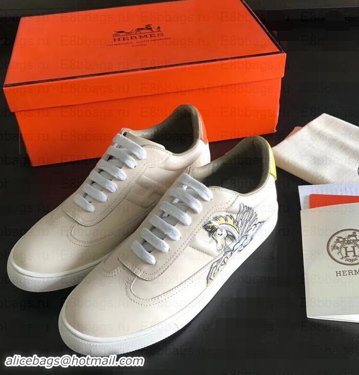 Lowest Cost Hermes Calfskin Quicker Sneakers HS8802