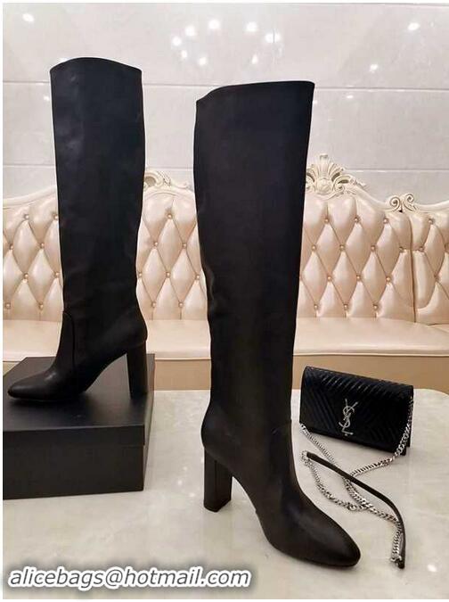 Trendy Design Yves Saint Laurent Heel 9.5cm High Boots Black YSL8978 2019