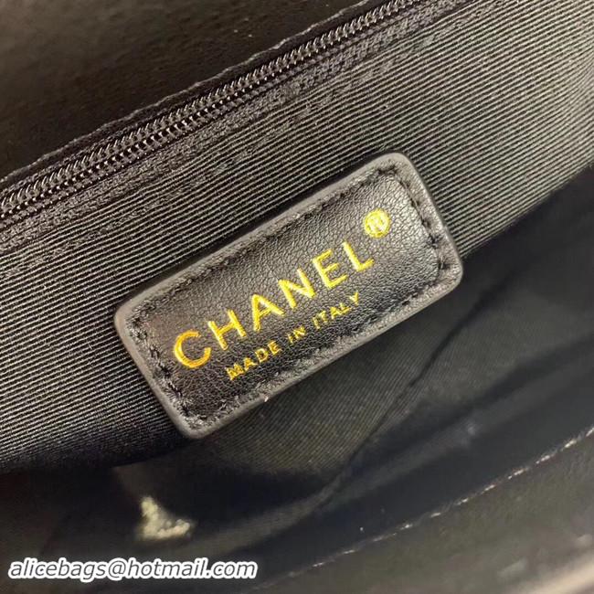 Specials Fashion Chanel flap bag Grained Calfskin & Gold-Tone Metal AS1155 black