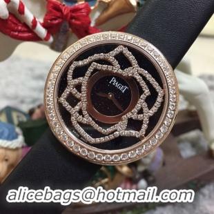 Unique Imitation Piaget Watch Flow P5317 Rose Gold