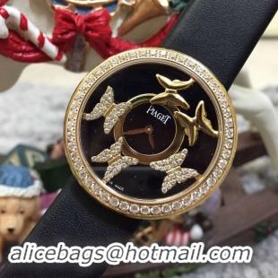 Good Quality Piaget Watch Butterfly P5318 Gold