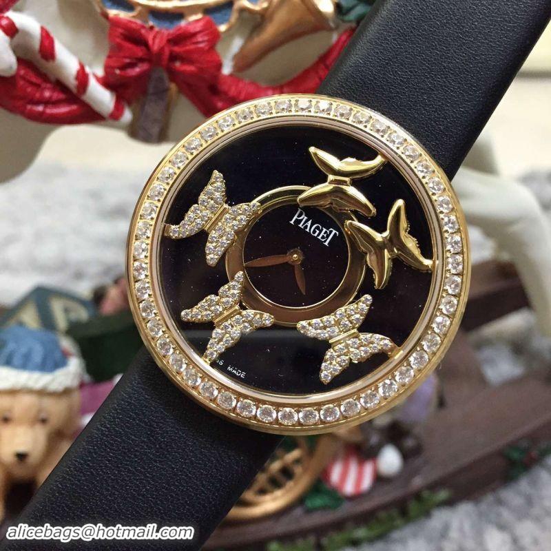 Good Quality Piaget Watch Butterfly P5318 Gold