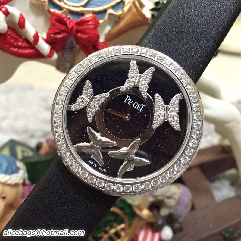 Grade Faux Piaget Watch Butterfly P5318 Silver