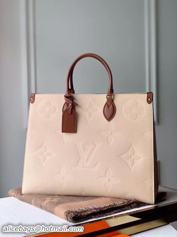 Low Cost Design Louis Vuitton ONTHEGO M44576 Cream