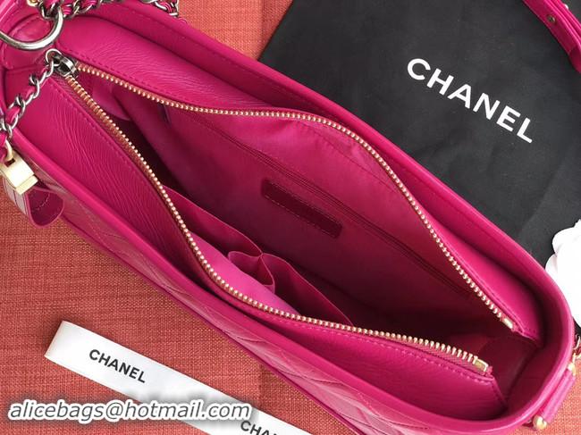 Unique Imitation Chanel gabrielle hobo bag A93824 Rose Red