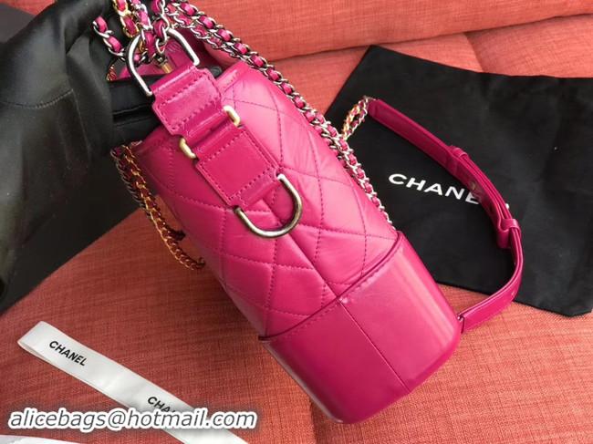 Unique Imitation Chanel gabrielle hobo bag A93824 Rose Red