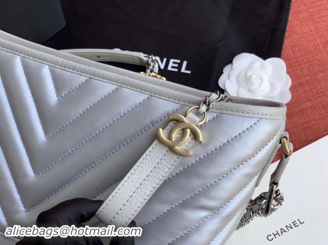 Grade Cheap Chanel Gabrielle Hobo Bag A93824 light blue