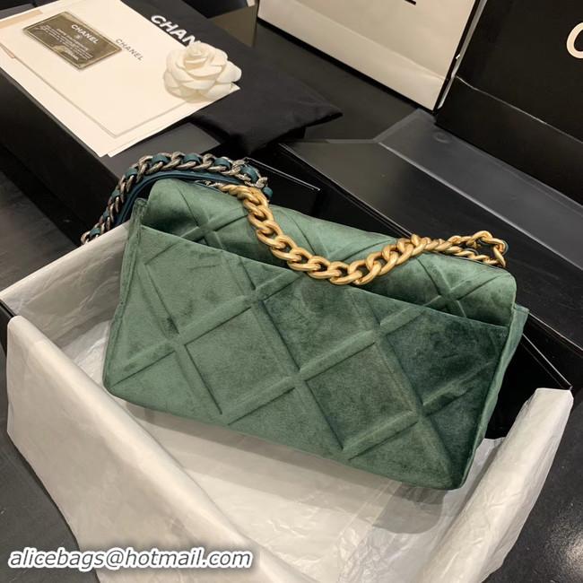 Purchase Discount CHANEL 19 Flap Bag AS1160 green