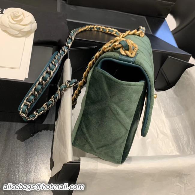 Purchase Discount CHANEL 19 Flap Bag AS1160 green