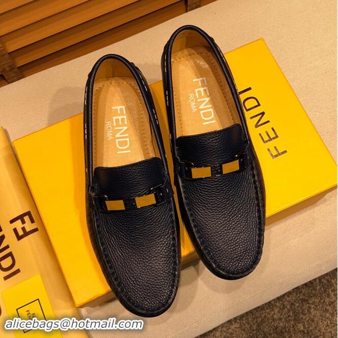 Classic Grade Fendi Leather Shoes For Men #689393