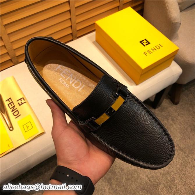 Best Design Fendi Leather Shoes For Men #689394