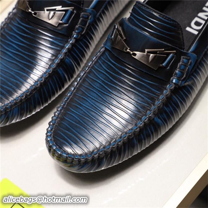 New Style Fendi Leather Shoes For Men #689398