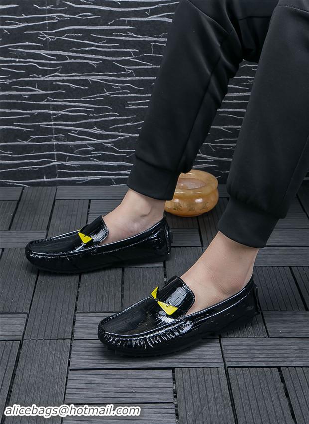 Luxurious Fendi Leather Shoes For Men #703293