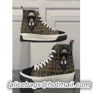 Stylish Fendi High Tops Casual Shoes For Men #703976