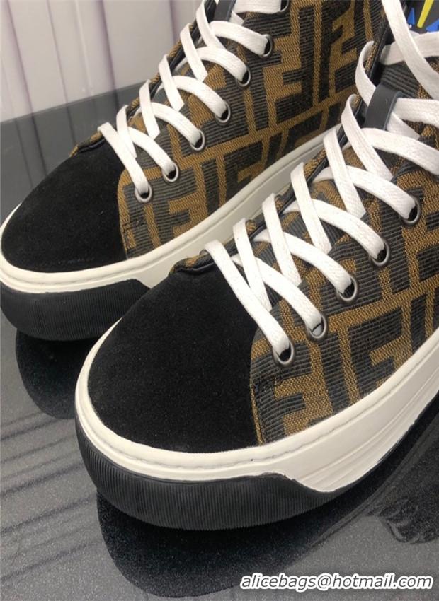 Stylish Fendi High Tops Casual Shoes For Men #703976