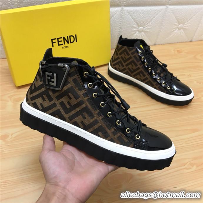 Grade Design Fendi High Tops Casual Shoes For Men #717847