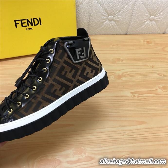 Grade Design Fendi High Tops Casual Shoes For Men #717847