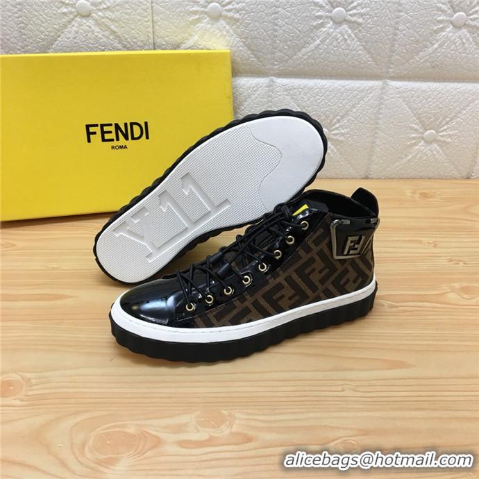 Grade Design Fendi High Tops Casual Shoes For Men #717847