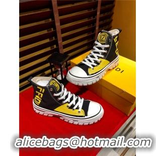 Elegant Fendi High Tops Casual Shoes For Men #717849