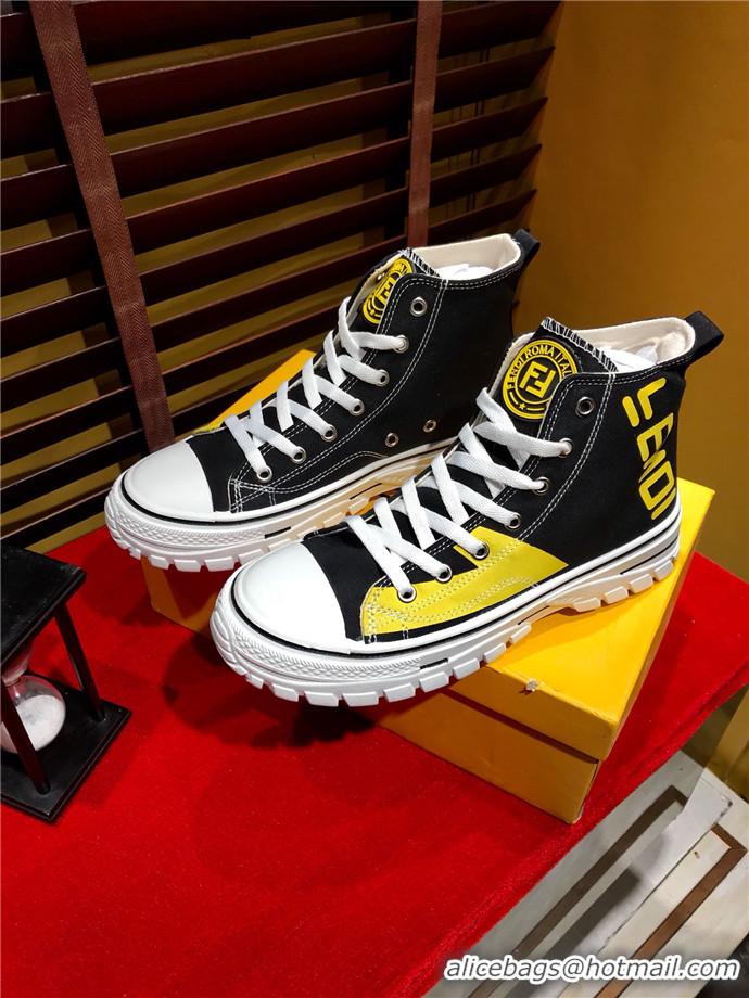 Elegant Fendi High Tops Casual Shoes For Men #717849