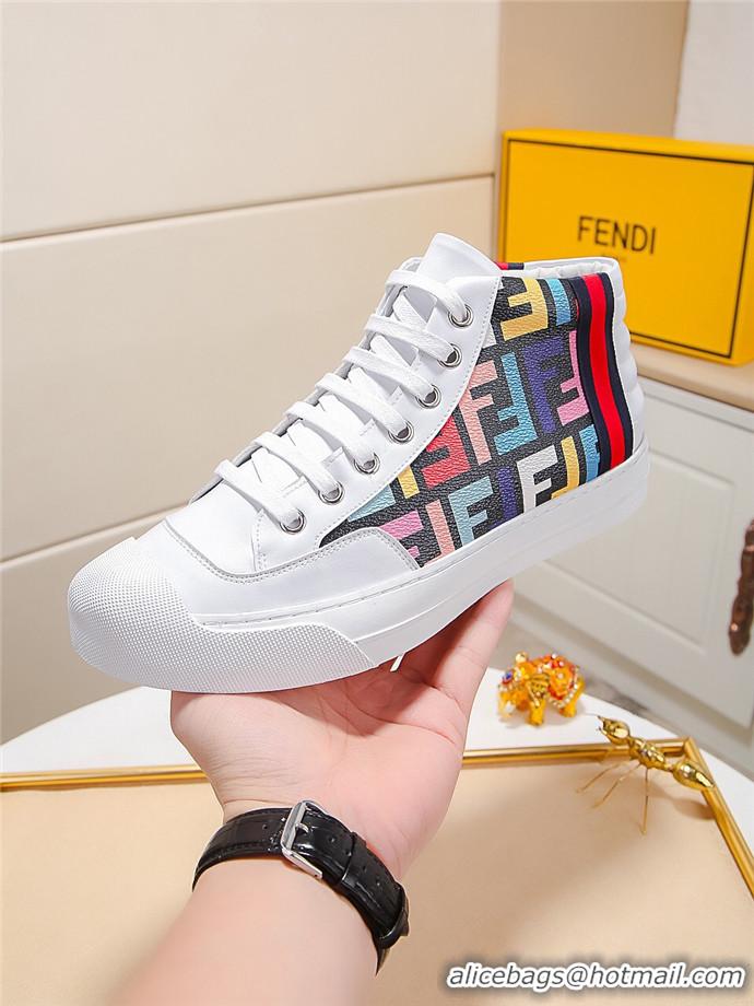 Best Price Fendi High Tops Casual Shoes For Men #723126