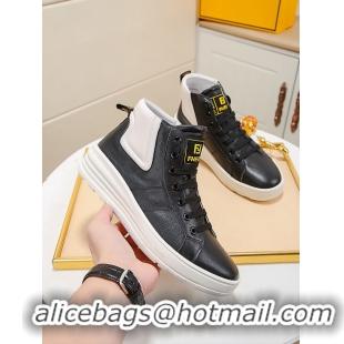 Low Cost Fendi High Tops Casual Shoes For Men #726457