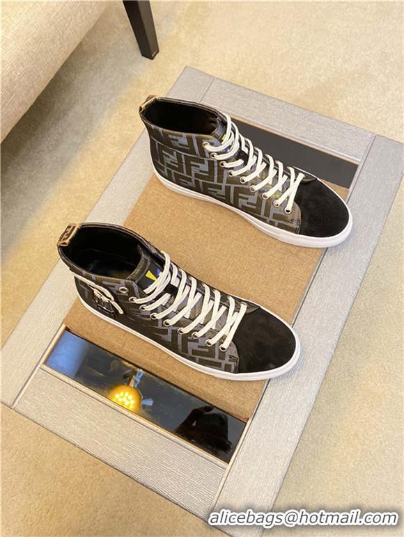 Top Quality Fendi High Tops Casual Shoes For Men #728635