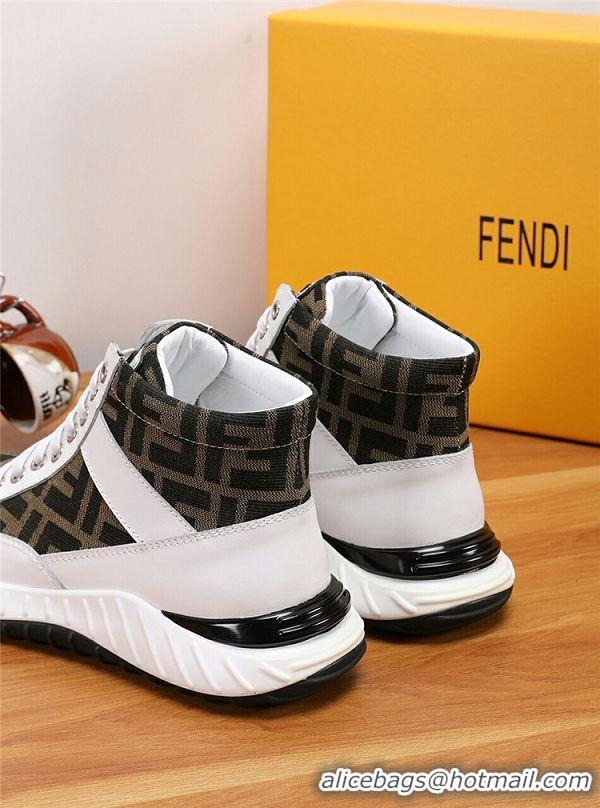 Unique Style Fendi High Tops Casual Shoes For Men #731095