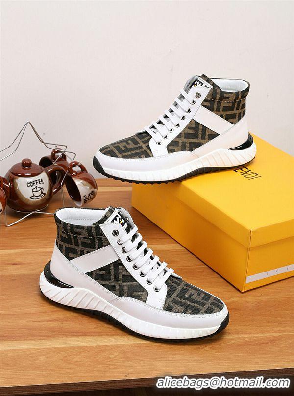 Unique Style Fendi High Tops Casual Shoes For Men #731095