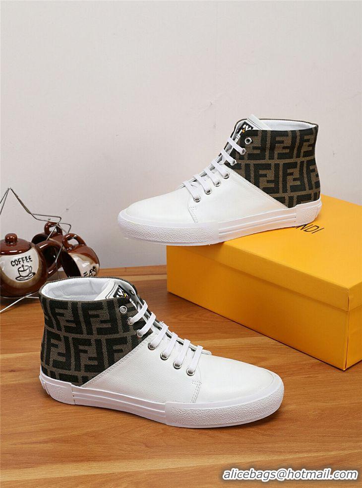 Best Price Fendi High Tops Casual Shoes For Men #731097