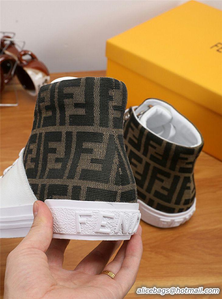 Best Price Fendi High Tops Casual Shoes For Men #731097