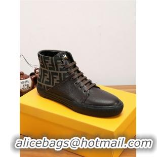 Discount Fendi High Tops Casual Shoes For Men #731098