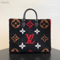 Discount Louis Vuitton Monogram Canvas Original M44412 black&red