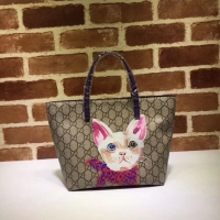 Buy Imitation Gucci Childrens GG Flowers Original Leather Tote Bag 410812 Purple