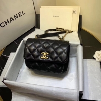 Specials Fashion Chanel flap bag Grained Calfskin & Gold-Tone Metal AS1155 black