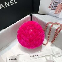 Best Discount Chanel Wool sheepskin & Gold-Tone Metal AP0366 rose