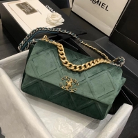 Purchase Discount CHANEL 19 Flap Bag AS1160 green