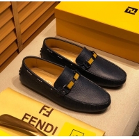 Classic Grade Fendi Leather Shoes For Men #689393