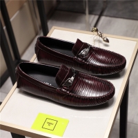 Grade Design Fendi Leather Shoes For Men #689397