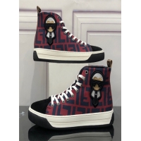 Shop Cheap Fendi High Tops Casual Shoes For Men #703977