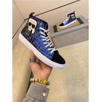 Discount Fendi High Tops Casual Shoes For Men #728636