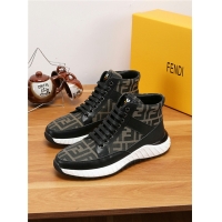 Unique Grade Fendi High Tops Casual Shoes For Men #731096