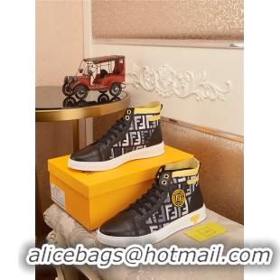 Affordable Price Fendi High Tops Casual Shoes For Men #735806