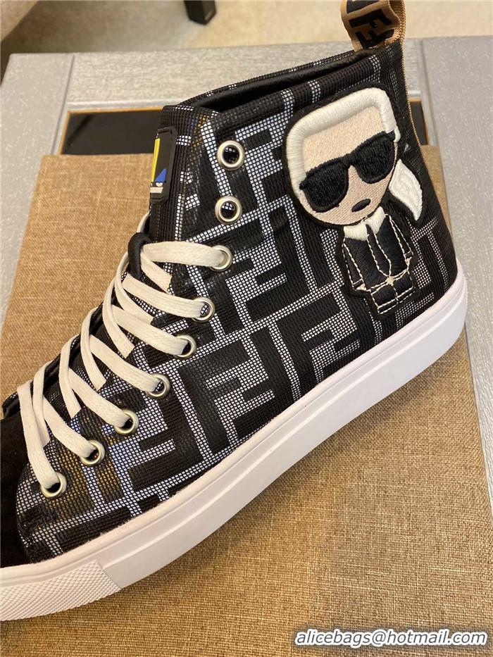 Promotional Fendi High Tops Casual Shoes For Men #736609