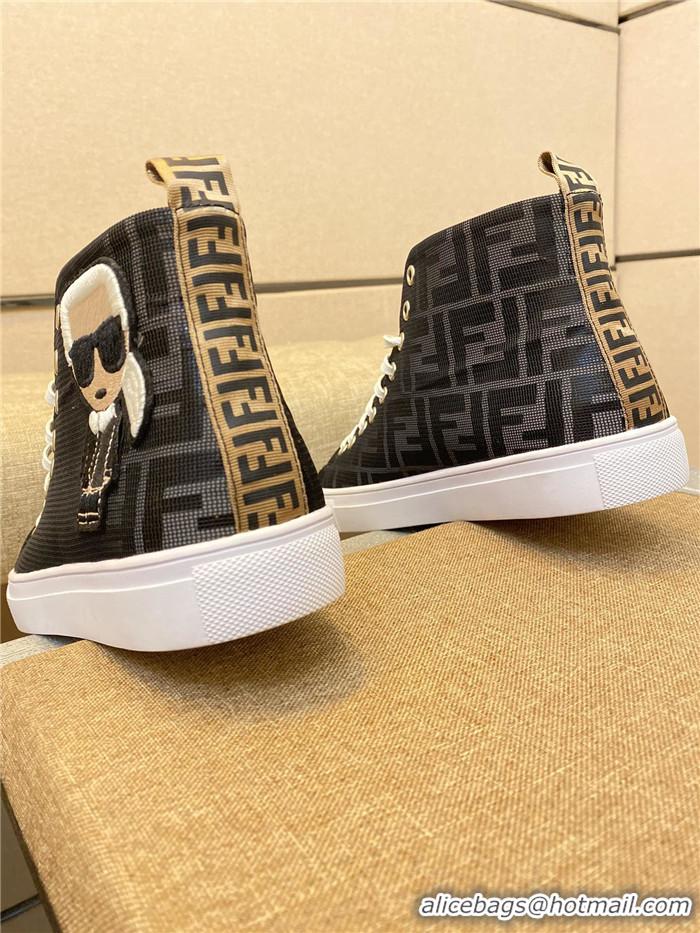 Promotional Fendi High Tops Casual Shoes For Men #736609