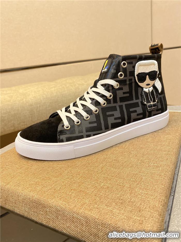 Promotional Fendi High Tops Casual Shoes For Men #736609