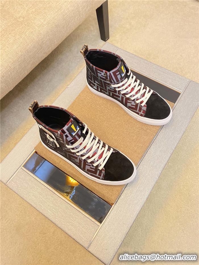 Discount Fendi High Tops Casual Shoes For Men #736610