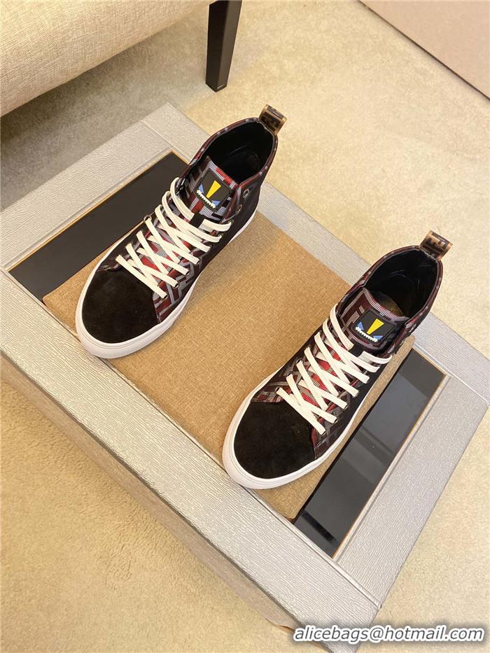 Discount Fendi High Tops Casual Shoes For Men #736610